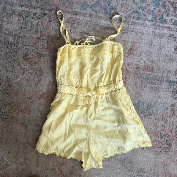 NWOT Yellow Out From Under Sail Away With Me Romper - Small - Picture 2 of 5